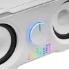 Mars Gaming MS22W Kompaktsed Mängurikõlarid 2.2 RGB Flow Subwoofer + 4 Aktiivkõlarit DSP Heli 35W Valge