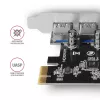 Axagon PCEU-430VL liidesekaardid/adapter Sisemine USB 3.2 Gen 1 (3.1 Gen 1)