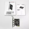Axagon PCEU-430VL liidesekaardid/adapter Sisemine USB 3.2 Gen 1 (3.1 Gen 1)