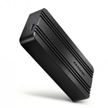 Axagon EEM2-40G USB-C 40Gbps M.2 NVMe SSD väliskorpus, ARMORED alumiinium