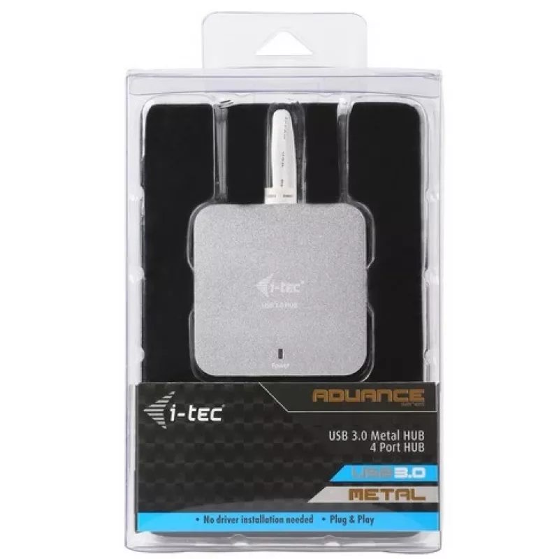 i-tec Metal USB 3.0 Passive HUB 4 Port