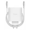 Laadija TRUST Maxo 100W 2-Port USB-C GaN — 100 W, 2x USB-C, 20 V max, vahelduvvool, siseruumidesse, 2 m kaabel, valge