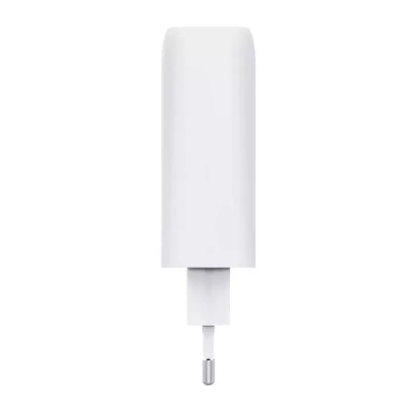 Laadija TRUST Maxo 100W 2-Port USB-C GaN — 100 W, 2x USB-C, 20 V max, vahelduvvool, siseruumidesse, 2 m kaabel, valge