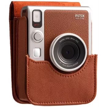 Fujifilm Instax Mini EVO ümbris pruun