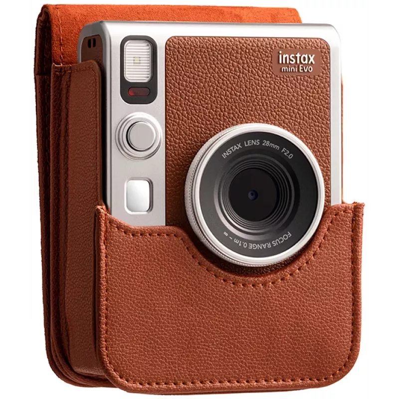 Fujifilm Instax Mini EVO ümbris pruun
