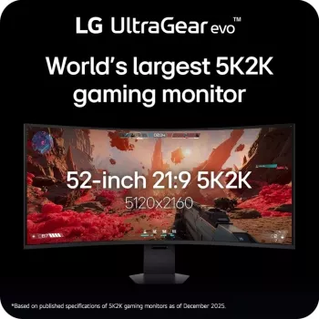 LG 52G930B-B.AEU arvutimonitor 132,1 cm (52 tolli) 5120 x 2160 pikslit Must