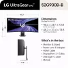 LG 52G930B-B.AEU arvutimonitor 132,1 cm (52 tolli) 5120 x 2160 pikslit Must