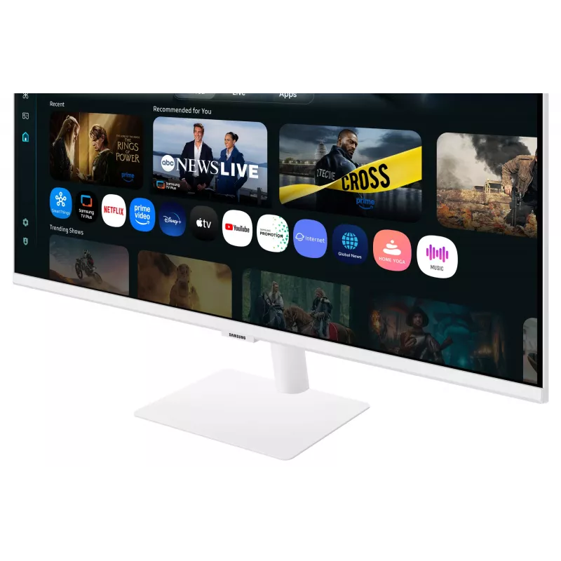 Samsung M7 M70F arvutimonitor 81,3 cm (32 tolli) 3840 x 2160 pikslit 4K Ultra HD LED valge