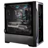 Zalman Z8 TG ATX Mid Tower arvutikorpus, ARGB ventilaator x3, T/G Midi torn must
