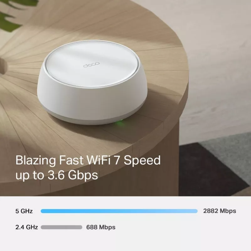 TP-Link BE3600 kogu kodu Mesh Wi-Fi 7 süsteem, 2,5G multi-gigabit