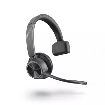 Peakomplekt HP POLY Voyager 4310 UC — juhtmevaba Bluetooth, peakinnitus, supraauraalne, 50 m ulatus, 122 g, must