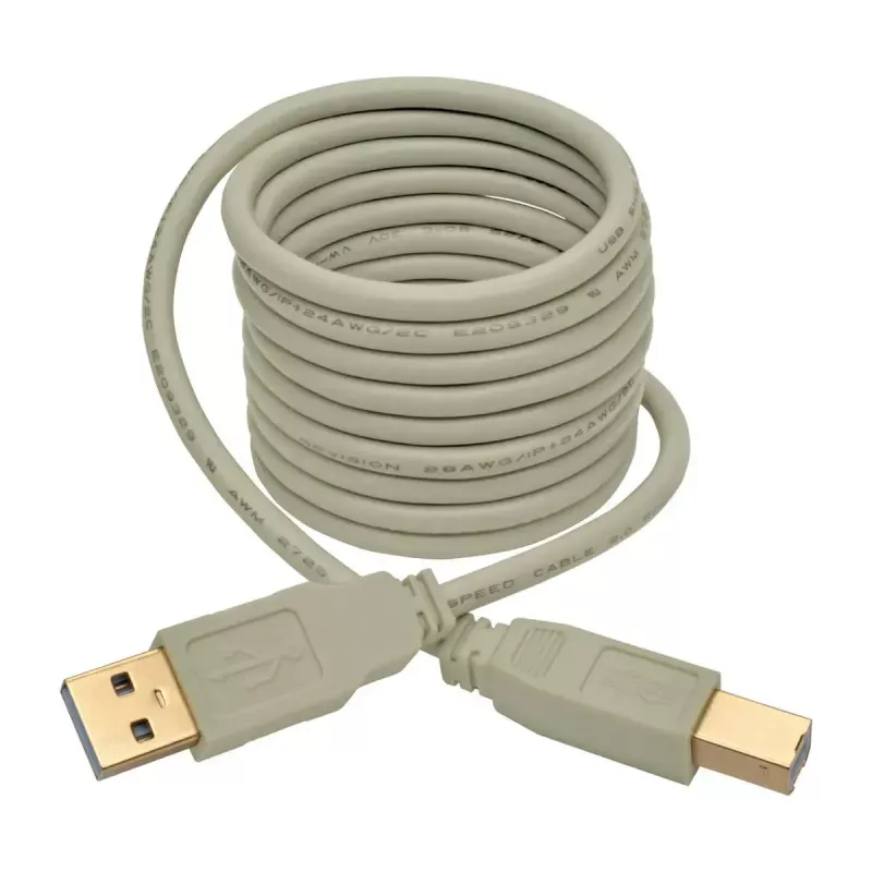 USB 2.0 A–B kaabel Tripp Lite U022-006-BE 6 jalga beež