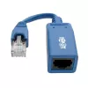 Tripp Lite N034-05N-BL Cisco konsooli Rollover-kaabli adapter, RJ45 M/F, sinine, 12,7 cm