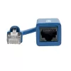 Tripp Lite N034-05N-BL Cisco konsooli Rollover-kaabli adapter, RJ45 M/F, sinine, 12,7 cm