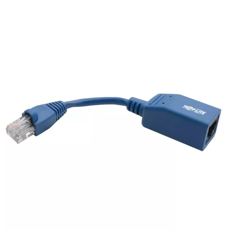 Tripp Lite N034-05N-BL Cisco konsooli Rollover-kaabli adapter, RJ45 M/F, sinine, 12,7 cm