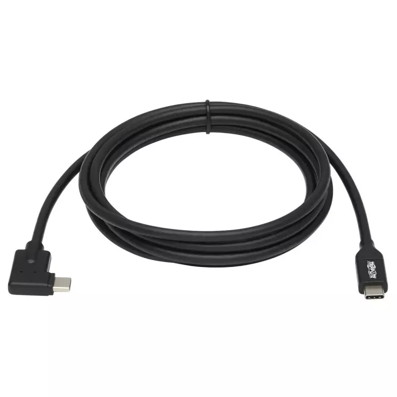 USB-C kaabel Tripp Lite U420-02M-RA 2m USB 3.2 Gen 1 Thunderbolt 3 paremnurkne