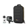 Kaameraümbris Lowepro HARDSIDE CS 60 — kõva kestaga kompaktümbris, 140×85×227 mm, must/oranž