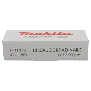 Brad nail Makita F-31896 30mm 5000 tk