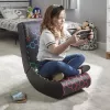 Konsoolimängutool x rocker Neo Hex Edition — polsterdatud pehmendatud iste ja seljatugi, laius 410 mm, sügavus 855 mm, kõrgus 650 mm