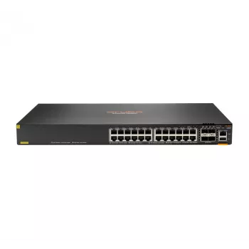 Hallatav lüliti Aruba 6300F 24-pordiline 1GbE Class 4 PoE ja 4-pordiline SFP56