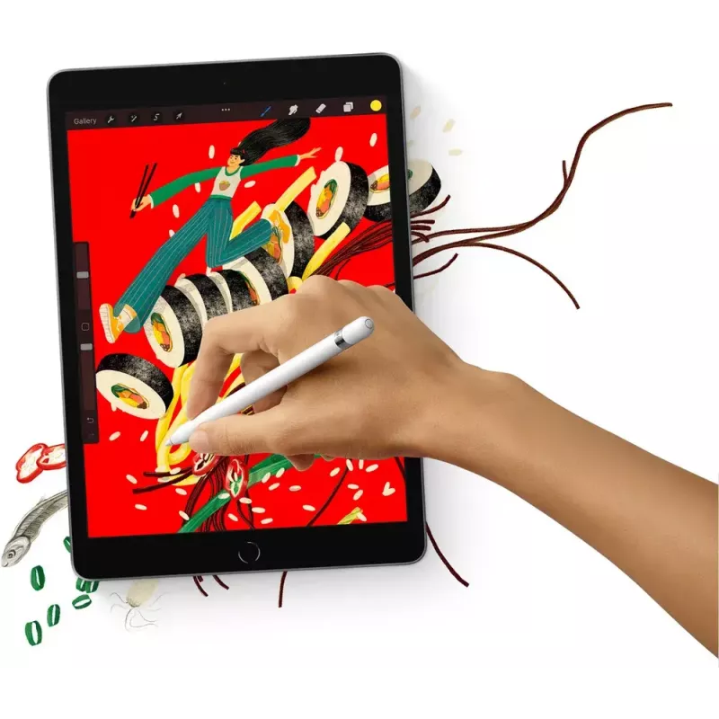 Tahvelarvuti Apple iPad 10,2-tolline (25,9 cm) 256 GB Wi‑Fi (802.11ac) A13, iPadOS 15, Hall, 8 MP/12 MP