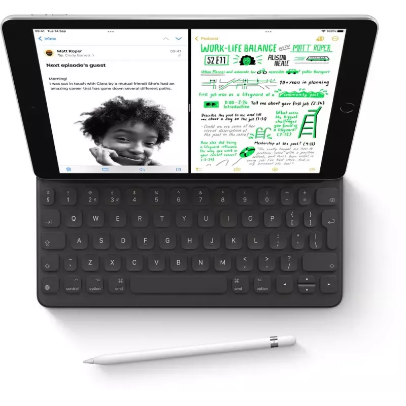Tahvelarvuti Apple iPad 10,2-tolline (25,9 cm) 256 GB Wi‑Fi (802.11ac) A13, iPadOS 15, Hall, 8 MP/12 MP