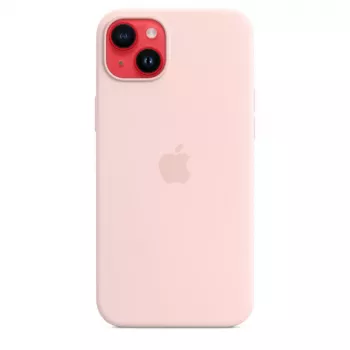 Silikoonümbris Apple iPhone 14 Plus MagSafe Kriidiroosa kate