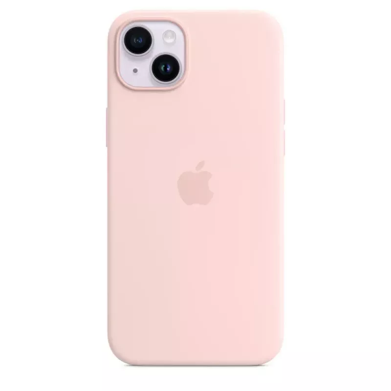 Silikoonümbris Apple iPhone 14 Plus MagSafe Kriidiroosa kate