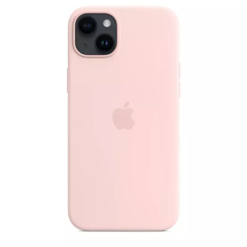 Silikoonümbris Apple iPhone 14 Plus MagSafe Kriidiroosa kate