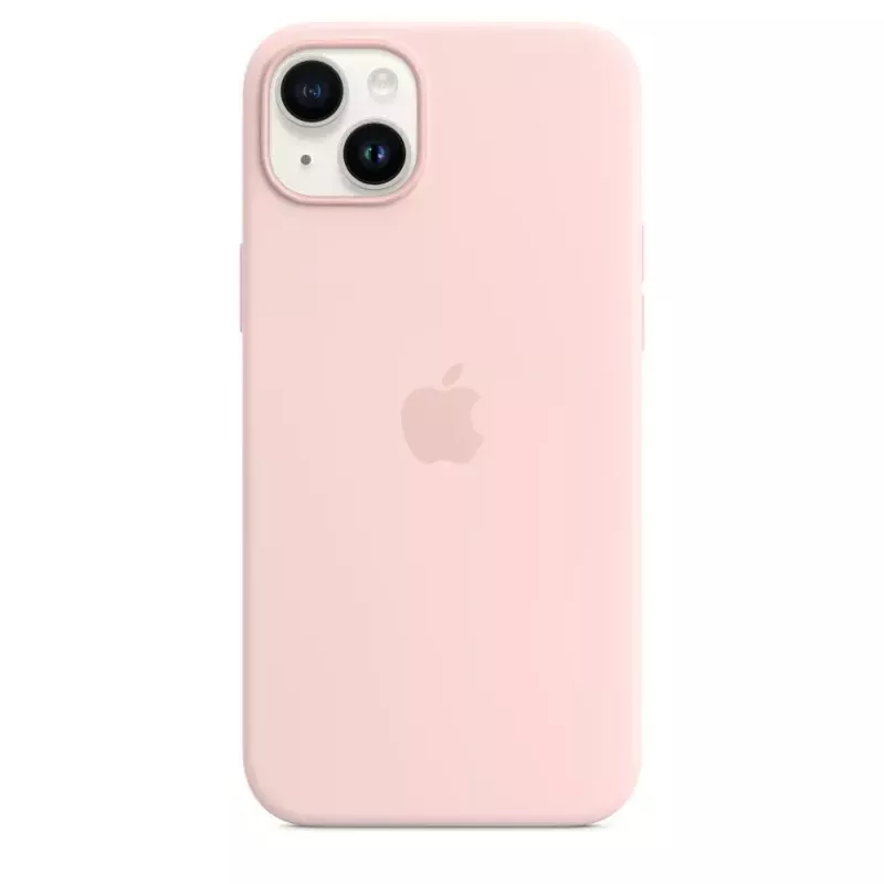 Silikoonümbris Apple iPhone 14 Plus MagSafe Kriidiroosa kate