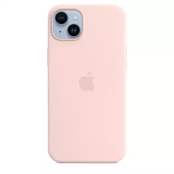 Silikoonümbris Apple iPhone 14 Plus MagSafe Kriidiroosa kate