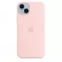 Silikoonümbris Apple iPhone 14 Plus MagSafe Kriidiroosa kate