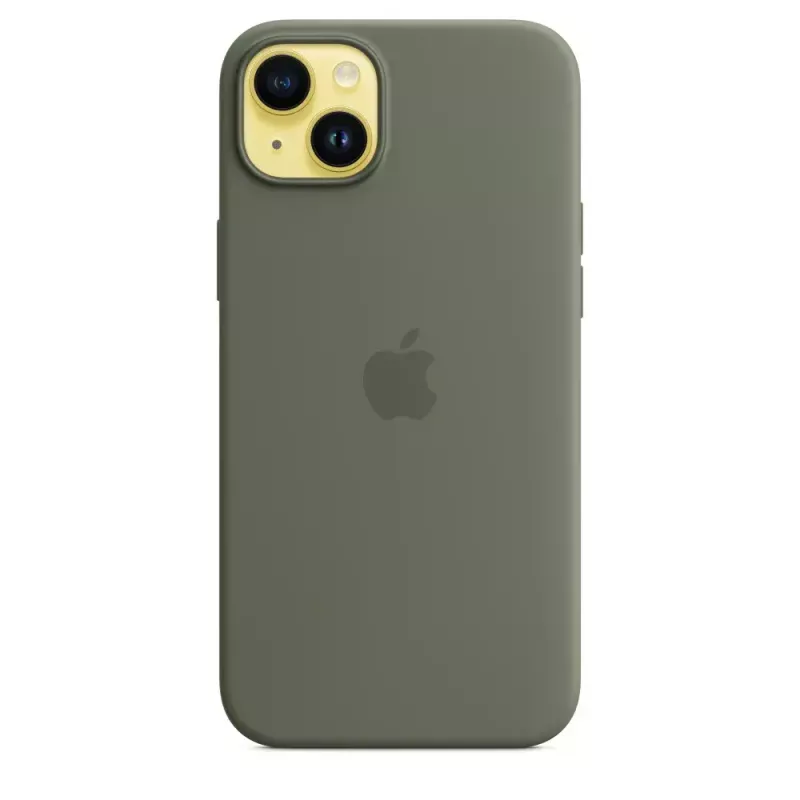 Cover Apple iPhone 14 Plus Silicone Case with MagSafe Olive