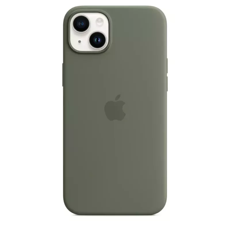 Cover Apple iPhone 14 Plus Silicone Case with MagSafe Olive