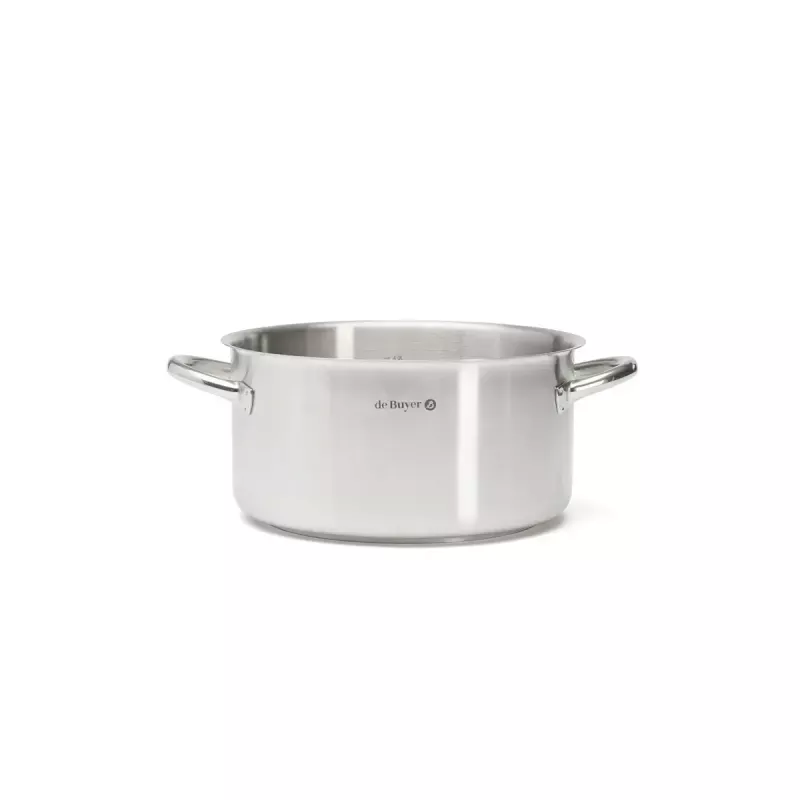 Kastrul de Buyer 3505.24 4 L ümmargune roostevaba teras 24 cm