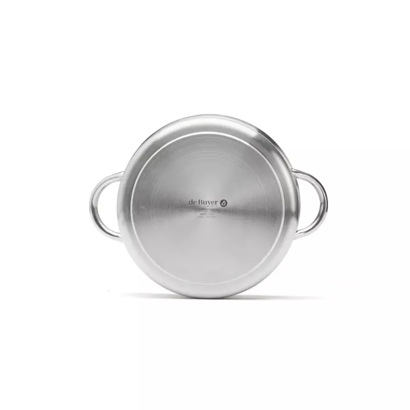Kastrul de Buyer 3505.24 4 L ümmargune roostevaba teras 24 cm