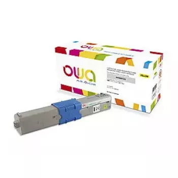 Toner OWA Armor ühilduv OKI 44469722 5000 lehekülge kollane