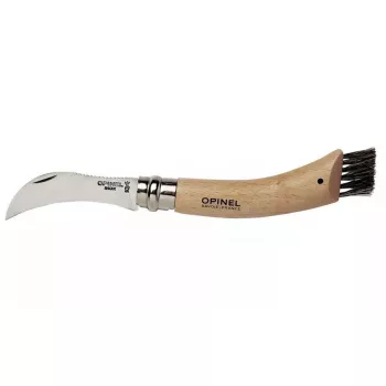 Opinel No. 08 Seenenõel kokkupandav nuga harjaga
