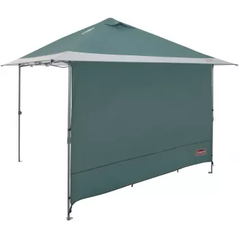 Varjualuse varikatus COLEMAN OnePush Shelter M Sunwall — kompaktne pop-up päikesevarjualus koos Sunwall-paneeliga