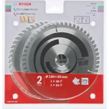 Saeketta komplekt Bosch Optiline Wood Multi Material, mudel 2608644655