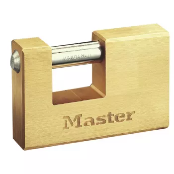Tabalukk MASTERLOCK 85 mm laiune massiivne messingkorpus mudel 608EURD