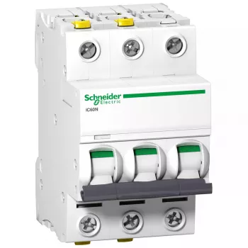 Miniatuurkaitselüliti Schneider Electric A9F03325 — 25 A, 133 V, 10 kA, IP20, 54×78,5×91 mm