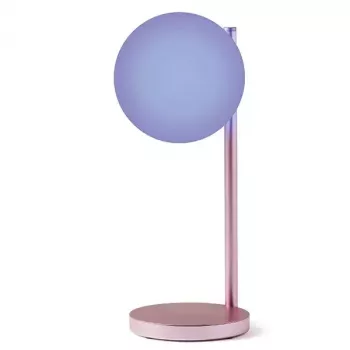 Laua-LED-lamp Lexon Bubble Lamp LH70LP heleroosa 15 W traadita laadijaga