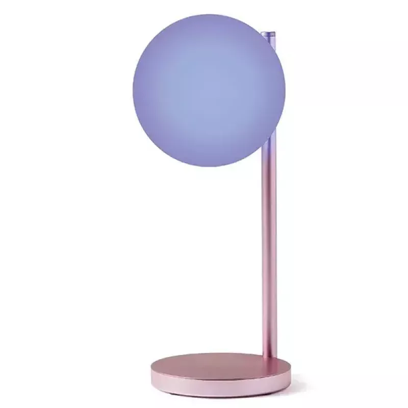 Laua-LED-lamp Lexon Bubble Lamp LH70LP heleroosa 15 W traadita laadijaga