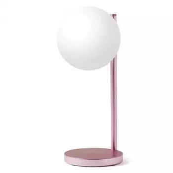 Laua-LED-lamp Lexon Bubble Lamp LH70LP heleroosa 15 W traadita laadijaga