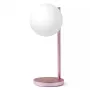Laua-LED-lamp Lexon Bubble Lamp LH70LP heleroosa 15 W traadita laadijaga