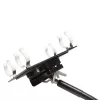 Kinnituskomplekt Nanlite Pavotube Double Bank 2 T12 LED Post Must
