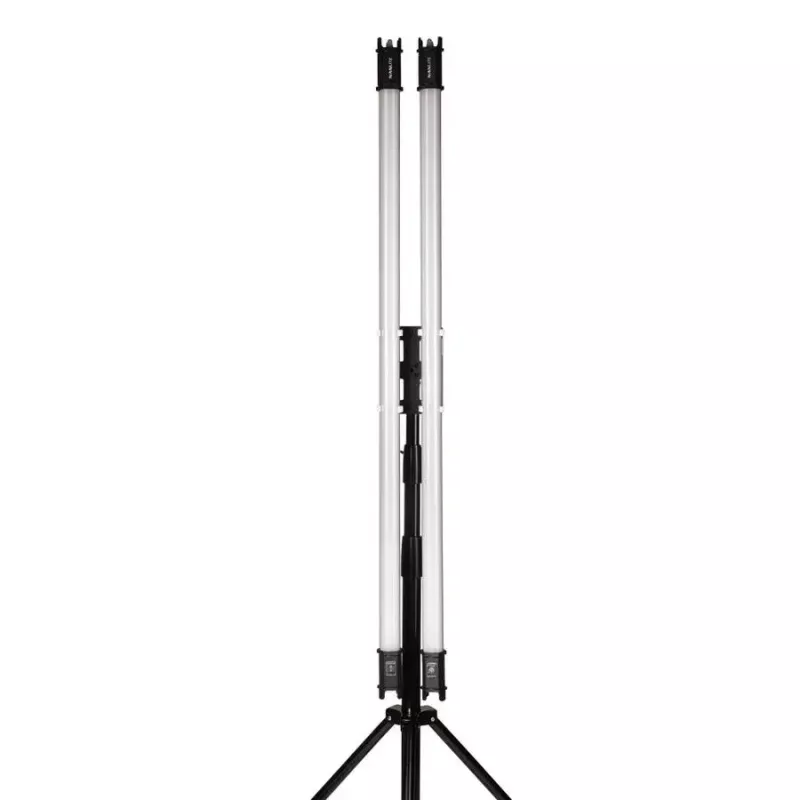 Kinnituskomplekt Nanlite Pavotube Double Bank 2 T12 LED Post Must