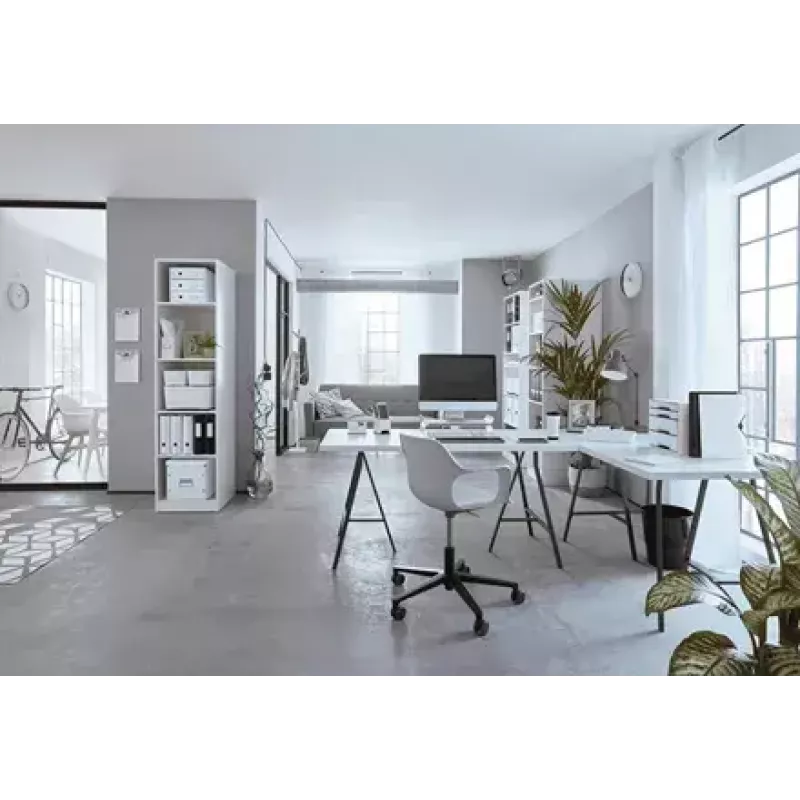Klamberlaud Leitz WOW A4 Metall Polüstürool Must