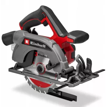 Juhtmeta ketassaag EINHELL TE‑CS 18/165‑2 Li (Solo) — 18 V, max lõikesügavus 57 mm, paralleeljuhikuga, ilma aku ja laadijata